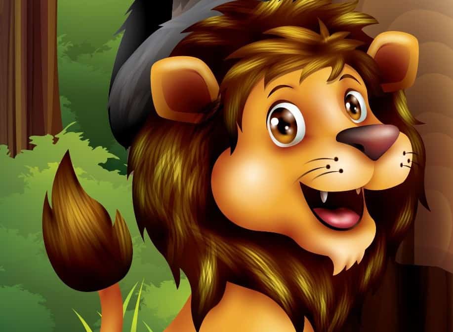 Cartoon Lion