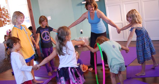 YogaKids Class in Action