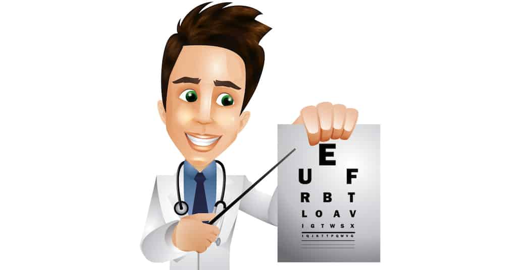 Cartoon Eye Doctor