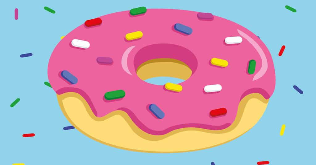 Donut with Sprinkles