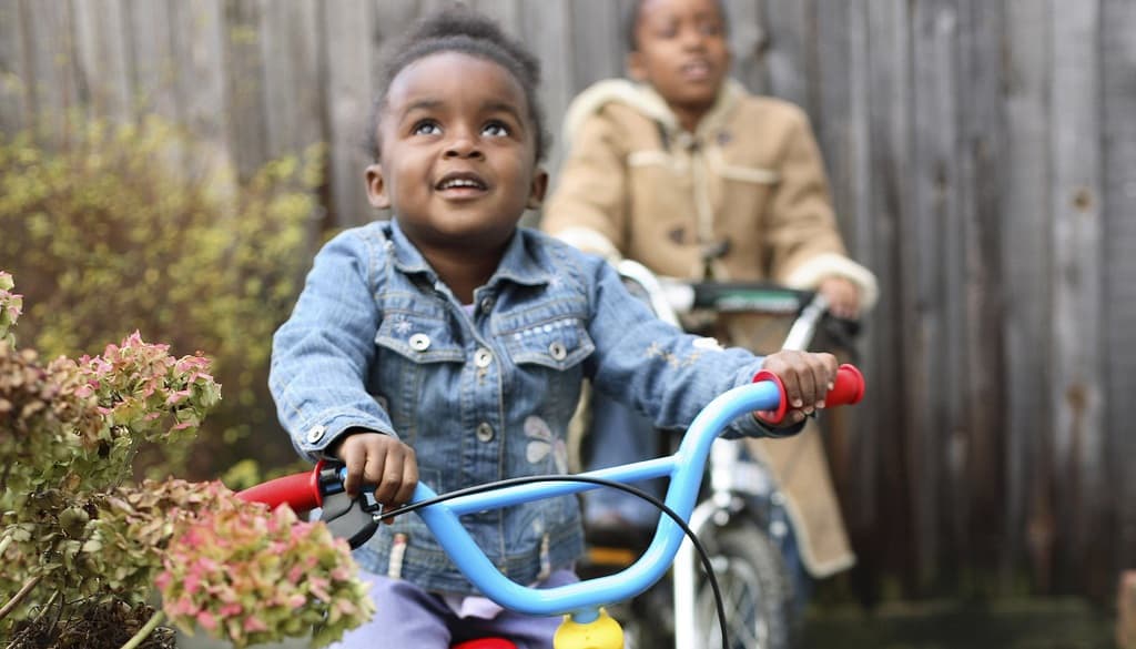 Child on Bicycle