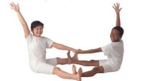 Rib-Splitting Seated Triangle Pose