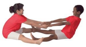 Seesaw Triangle Pose