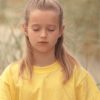 girl meditating