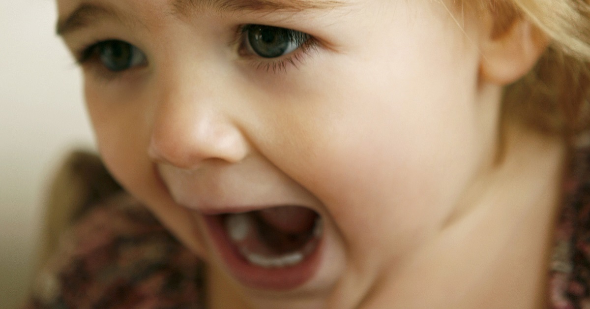 child screaming
