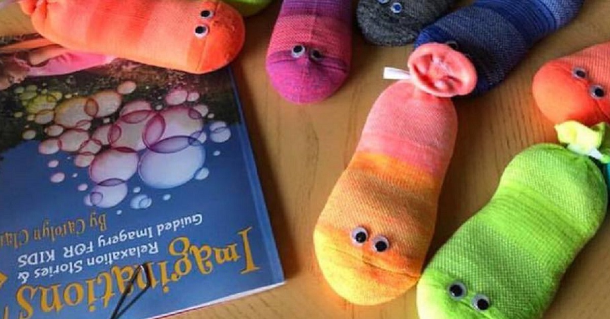 Sock Eye Pillow Craft