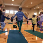 Teaching a YogaKids class!