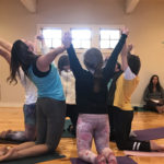 Creating our Circle of Friendship Flowers!